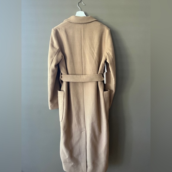 BNWT Wilfred Aritzia Wool Camel Coat - Picture 6 of 8